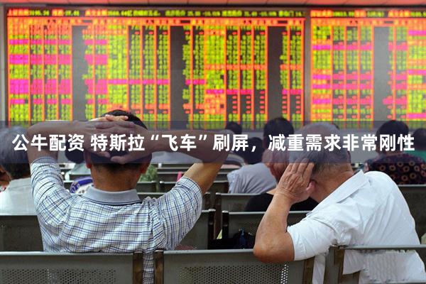 公牛配资 特斯拉“飞车”刷屏，减重需求非常刚性