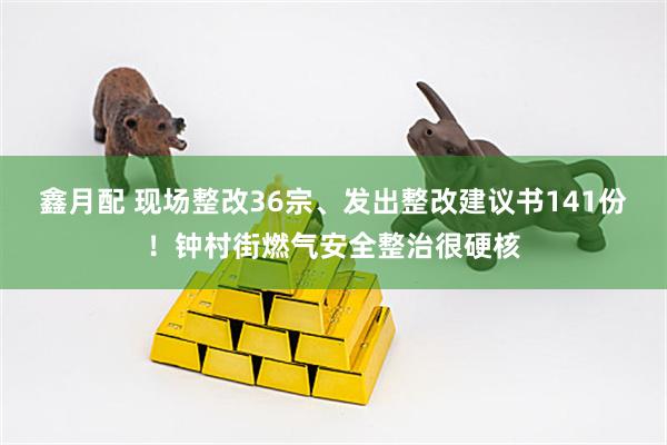 鑫月配 现场整改36宗、发出整改建议书141份！钟村街燃气安全整治很硬核